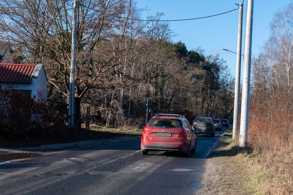 Ulica Rąbieńska do remontu