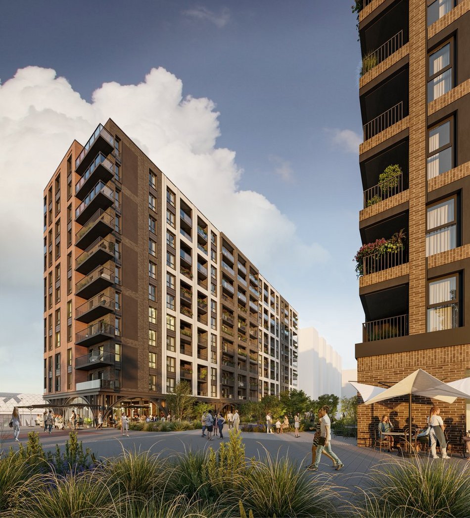 Nowe Centrum Łodzi wizualizacja