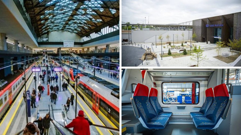 Łódź. Wielkie inwestycje kolejowe w Łódzkiem. 1000 miejsc parkingowych, pociąg do Chorwacji i więcej połączeń