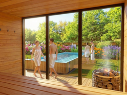 Łódź. Sauna w Aquaparku Fala w Łodzi