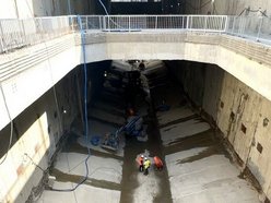 Kolej Dużych Prędkości w Łodzi. Koniec budowy komory startowej, mogą już drążyć!