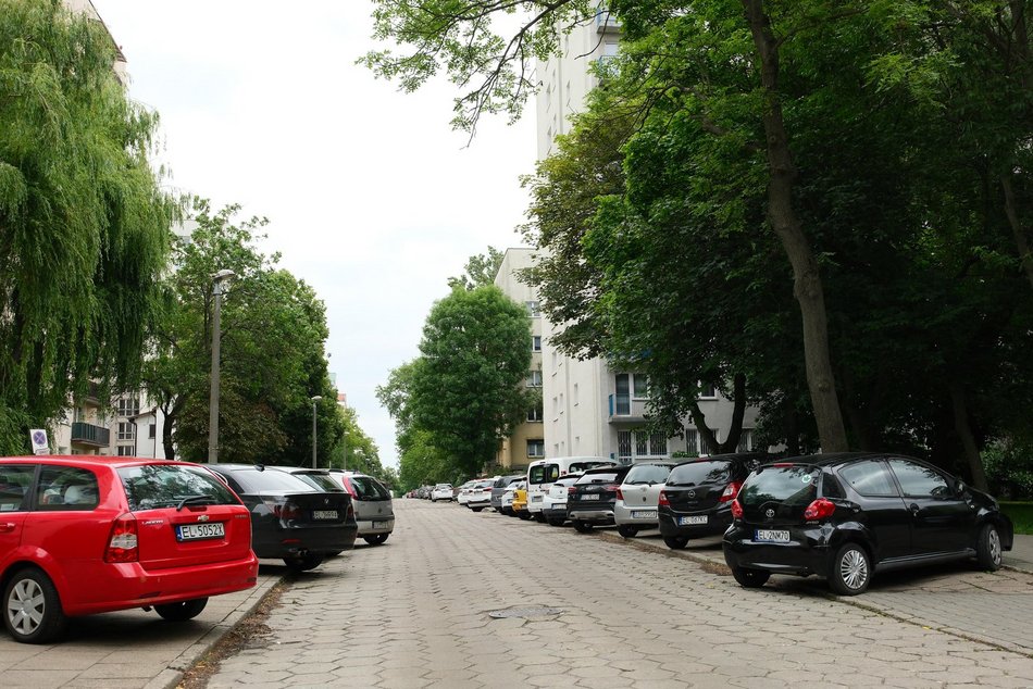 Łódź. Ulica Piękna