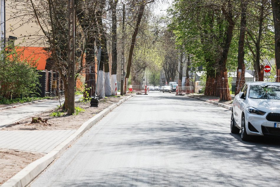 Łódź. Remont ul. Piwnej w Łodzi 