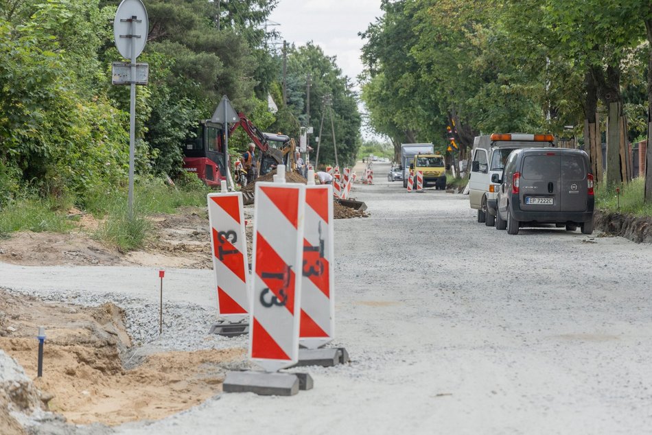 Łódź. Remont Rolniczej w Łodzi trwa. Co się zmieni i na kiedy zaplanowano koniec prac?