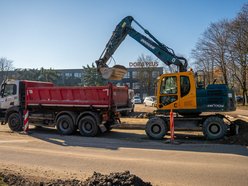 Łódź. Remont ul. Szparagowej i ul. Wersalskiej w Łodzi