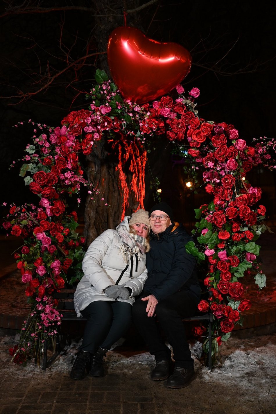 Łódź. Walentynki w Pasażu Rubinsteina w Łodzi. Aż czuć miłość w powietrzu!