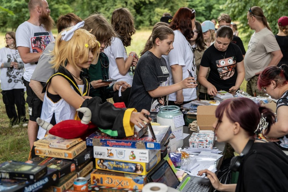 Łódzki Piknik Mangowy w parku Poniatowskiego