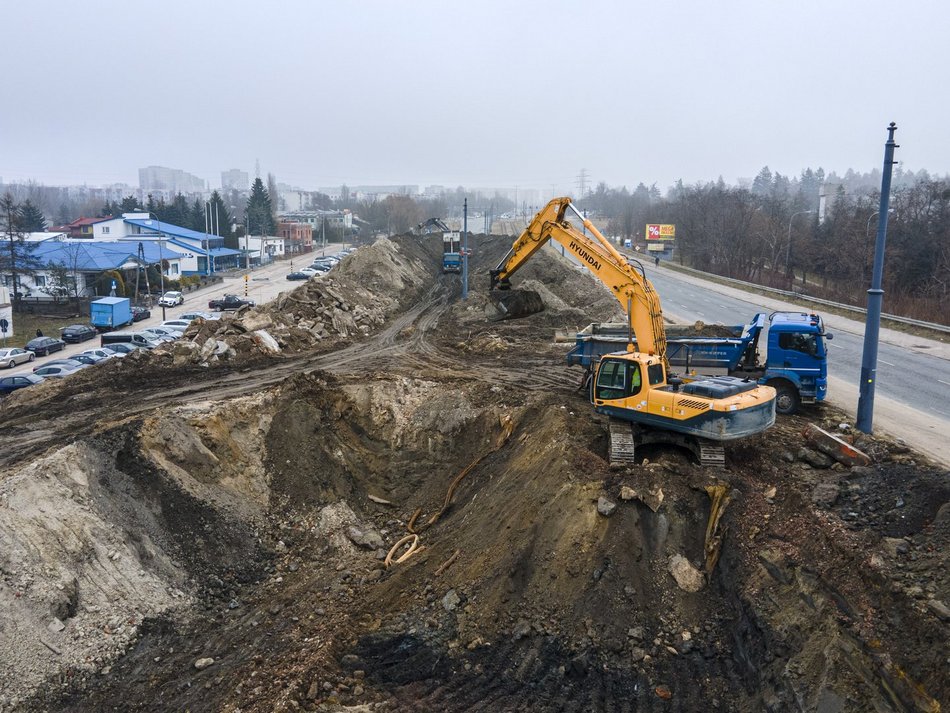 Przybyszewskiego w remoncie