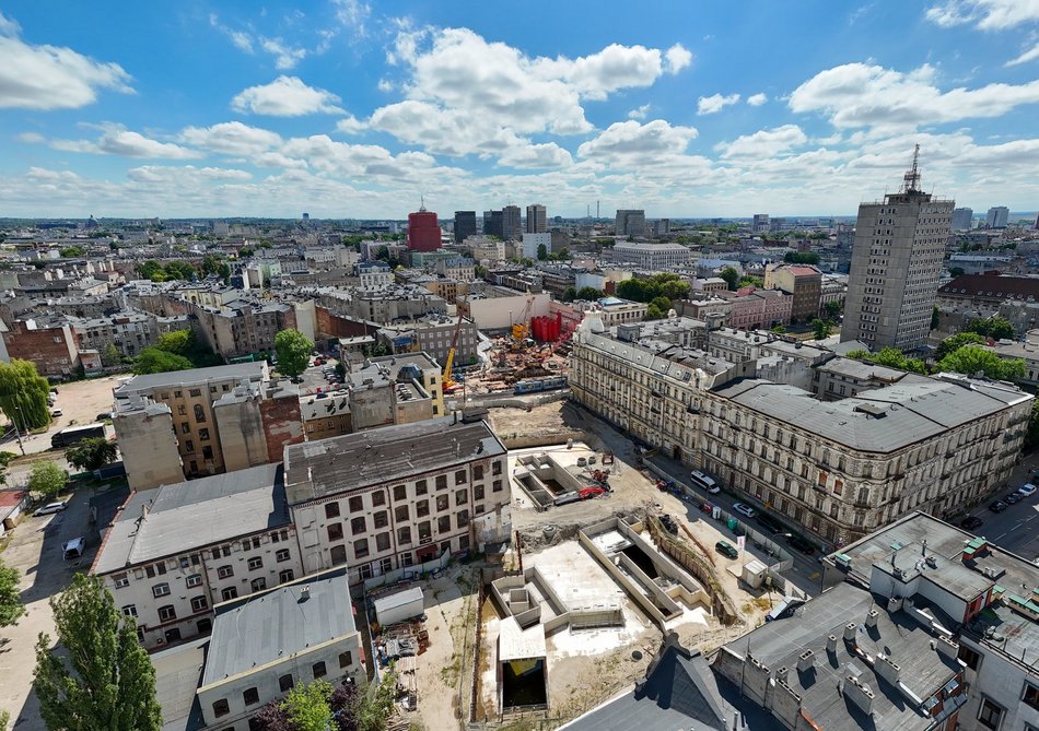 Tunel pod Łodzią. Zajrzyj na plac budowy stacji Łódź Śródmieście