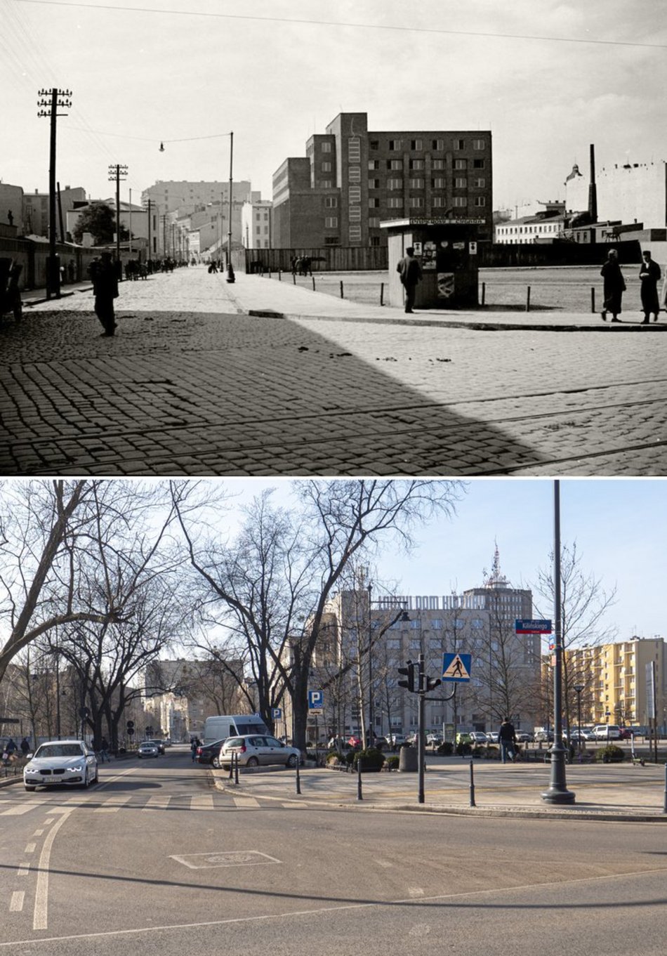 dawna obecna lodz refotografie