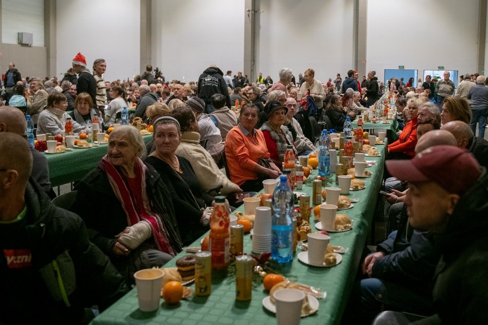 Miejska Wigilia dla osób samotnych w Łodzi 2024