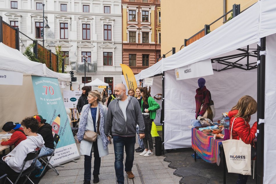 Piknik przy Włókienniczej