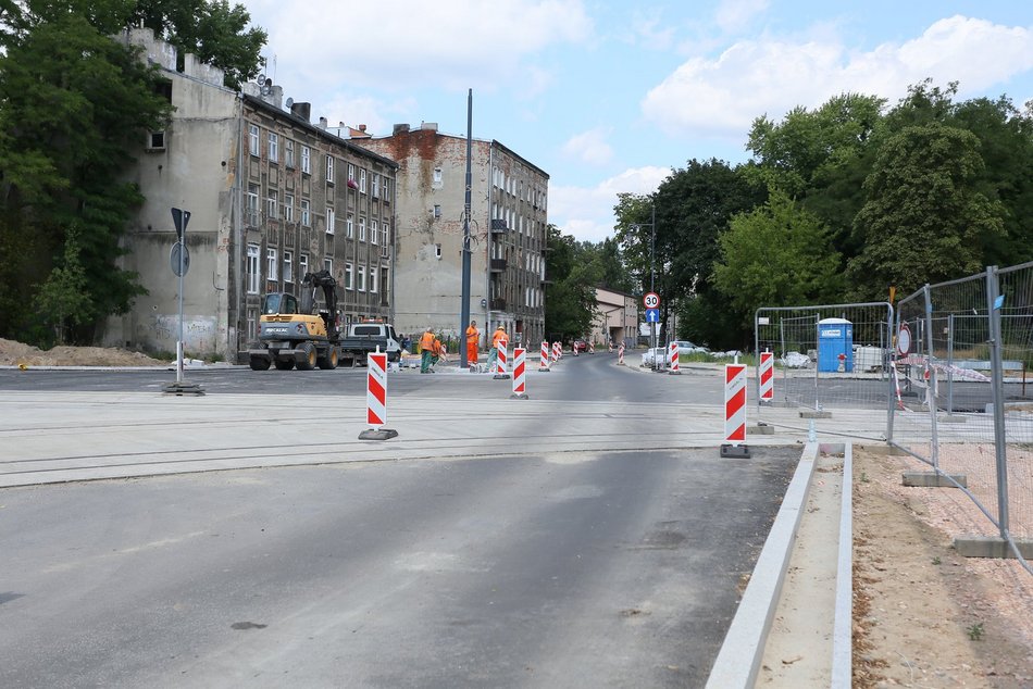 Remont Wojska Polskiego. Kolejny odcinek otwarty. Głowackiego z możliwością wjazdu