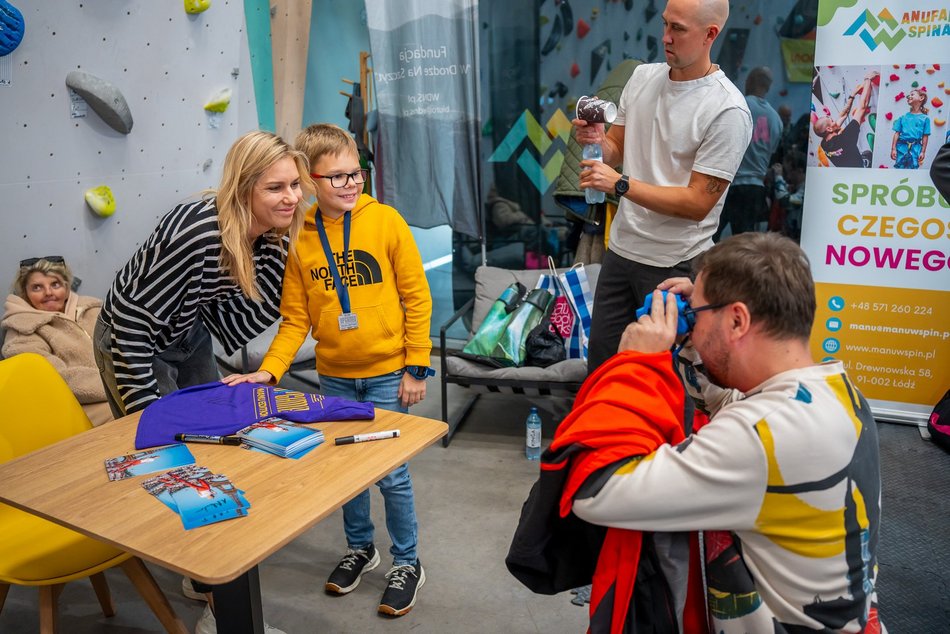 Łódź. Aleksandra Mirosław w Manufakturze. Złota medalistka olimpijska spotkała się z fanami