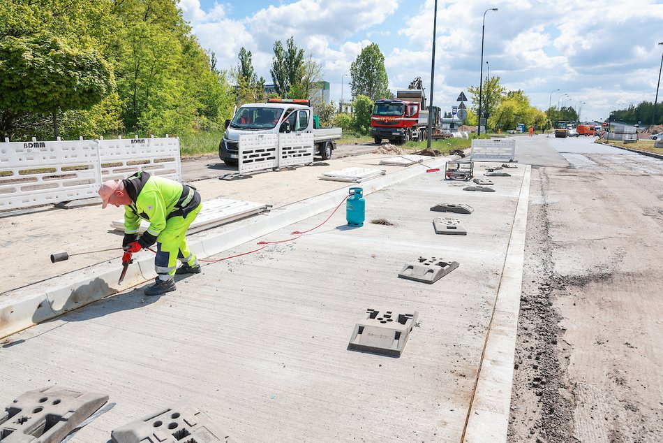 Łódź. Remont Puszkina. Drogowcy rozpoczęli wymianę nawierzchni