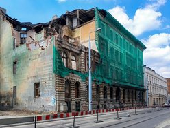 Zawalona kamienica przy Kilińskiego 49