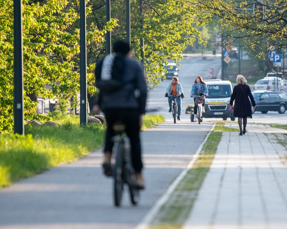 Nową drogą rowerową po Wojska Polskiego