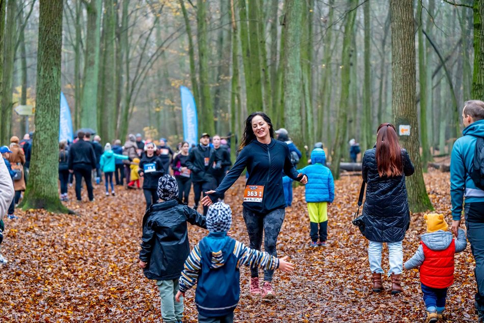 Cookie Run w Lesie Łagiewnickim w Łodzi