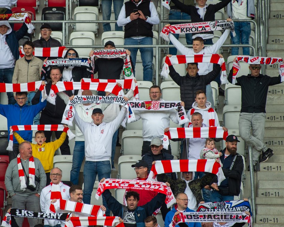 Łódź. Kibice na meczu ŁKS Łódź - Stal Rzeszów. Byłeś/aś? Znajdź się w galerii zdjęć!