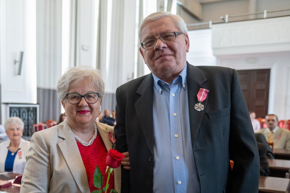 Łódź. Medale za długoletnie pożycie małżeńskie. Ich miłość przetrwała pół wieku!