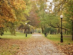 Łódź. Jesień w parku Źródliska w Łodzi. Nie wybrać się tam na spacer to grzech!