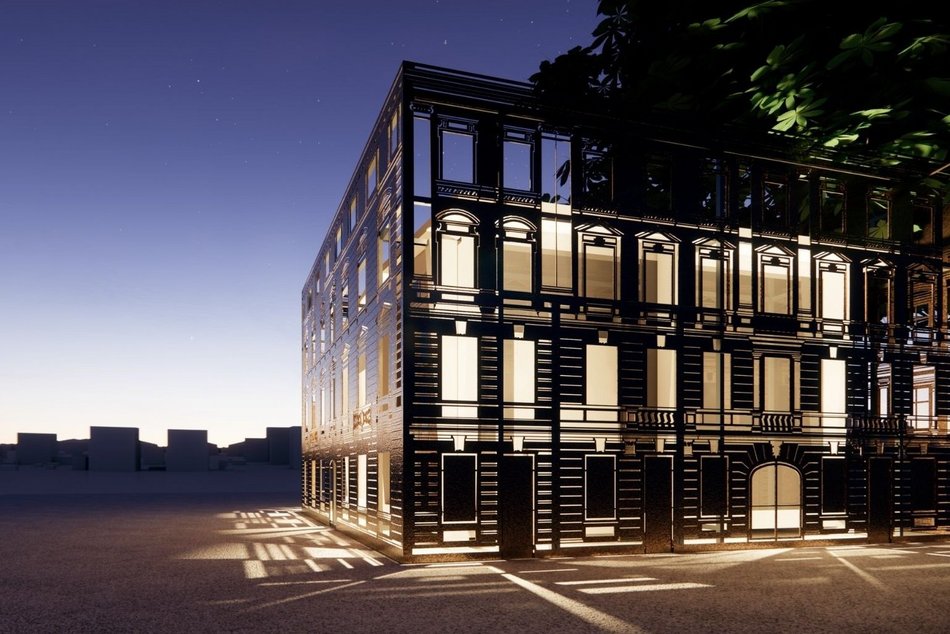 Łódź. Artystyczne osłony dla transformatorów w Łodzi. Nocą przypominają ażurowe lampiony!