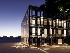 Łódź. Artystyczne osłony dla transformatorów w Łodzi. Nocą przypominają ażurowe lampiony!