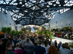 Łódź. Łódź dla klimatu. City Climate Summit, pokaz mody na dworcu Łódź Fabryczna i więcej