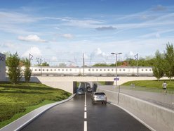 Łódź. Tunel na ul. Hetmańskiej - wizualizacja