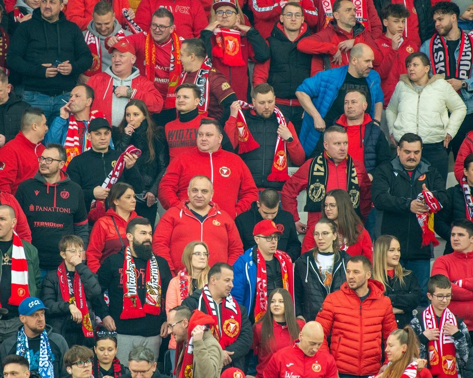 Łódź. Widzew Łódź - Jagiellonia Białystok. Byłeś/aś na meczu? Znajdź się w galerii zdjęć