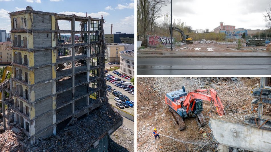 Po tych budynkach nie ma już śladu! W 2024 roku wyburzono w Łodzi prawie 150 obiektów