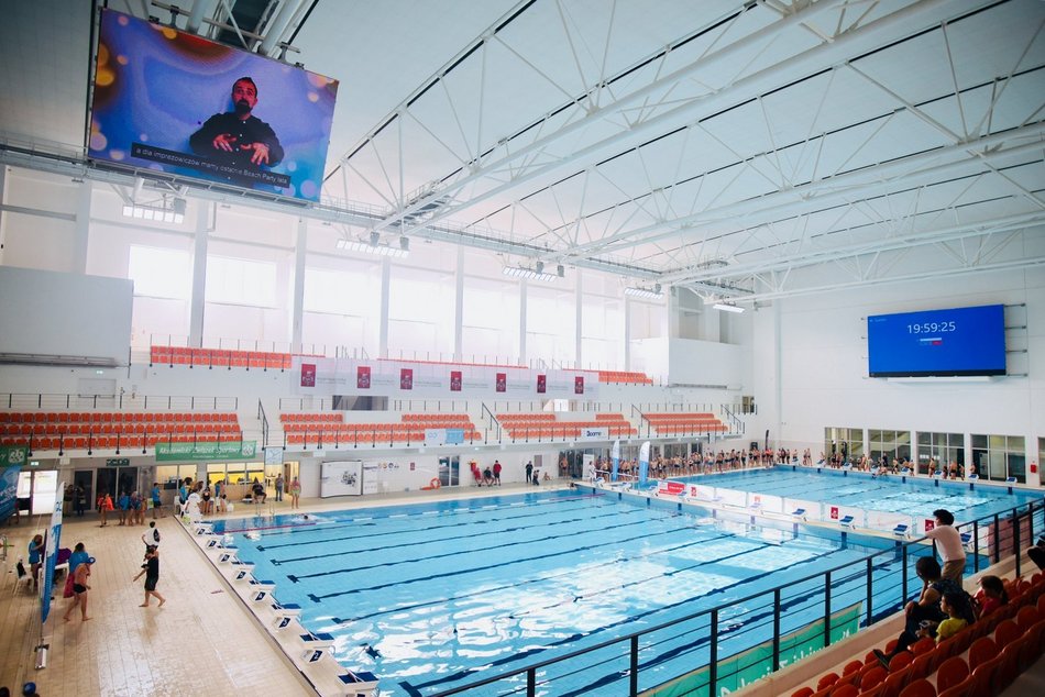 Łódź. Zatoka Sportu Politechniki Łódzkiej