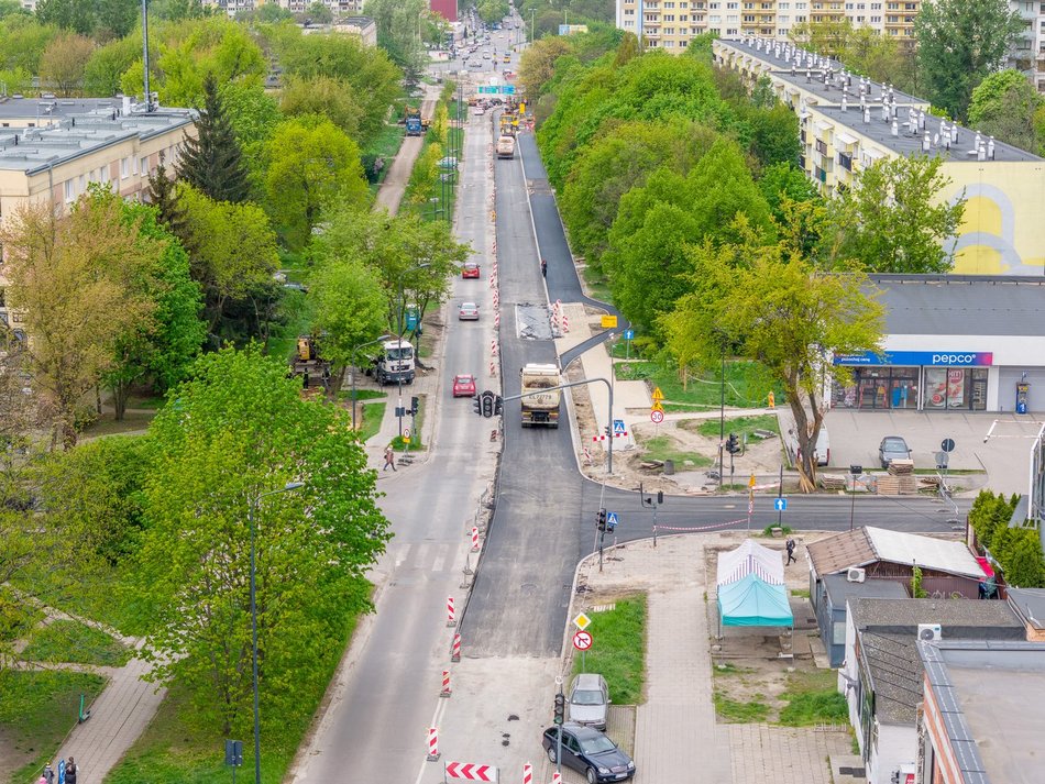 Remont ul. Lutomierskiej