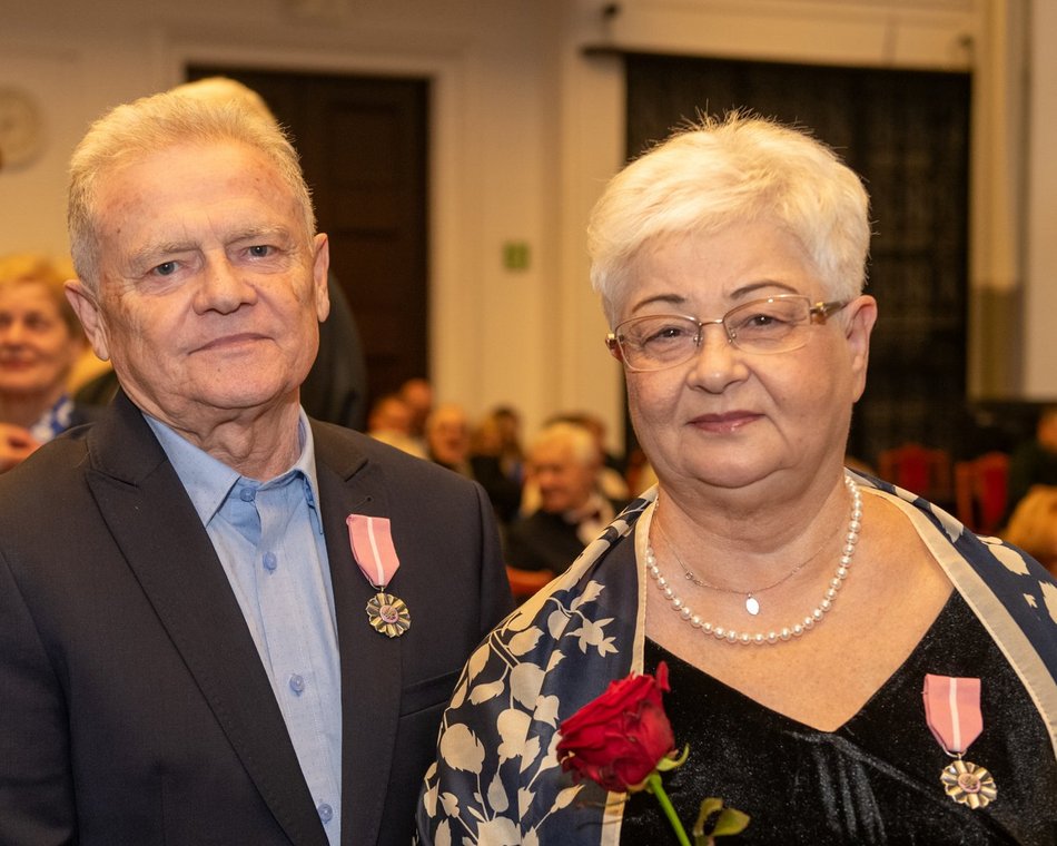 Medale dla małżeństw z Łodzi