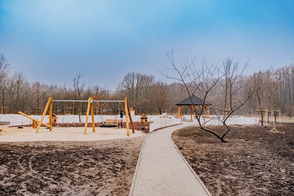 Park Pileckiego z nowymi atrakcjami