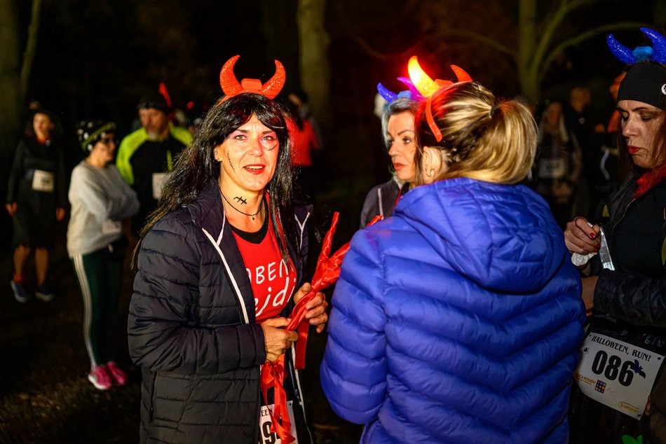 Łódź. Halloween Run w parku na Zdrowiu. Tak bawią się biegacze z Łodzi!
