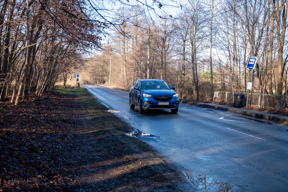 Ulica Rąbieńska do remontu