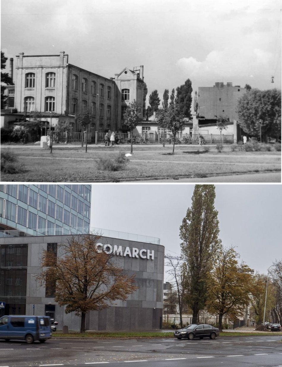 dawna obecna lodz refotografie