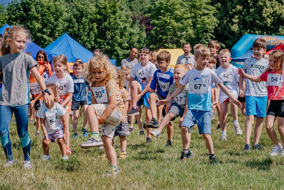 Bieg charytatywny w parku Baden-Powella