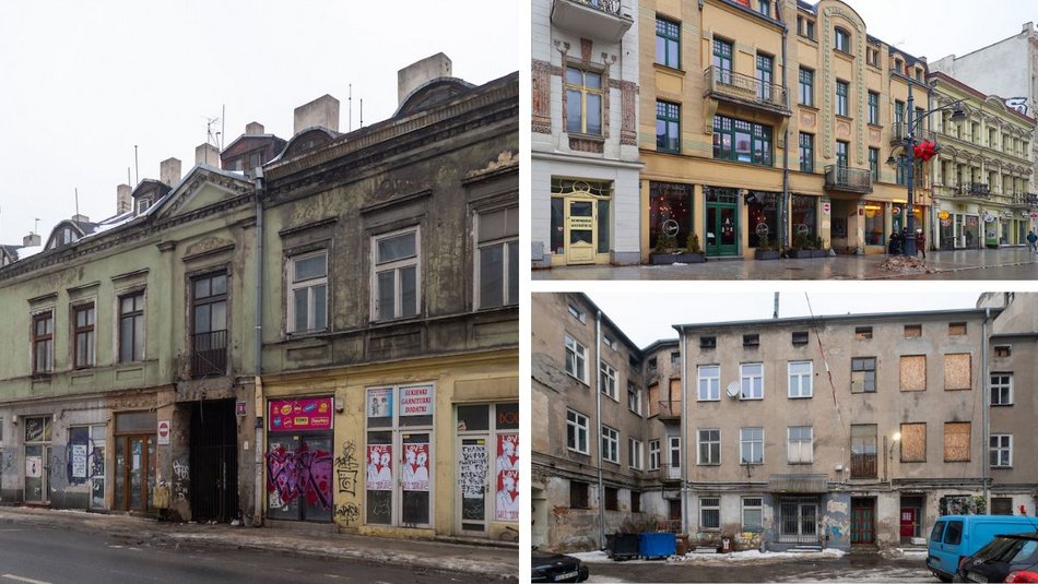 Łódź. Remont pięciu kamienic w centrum miasta