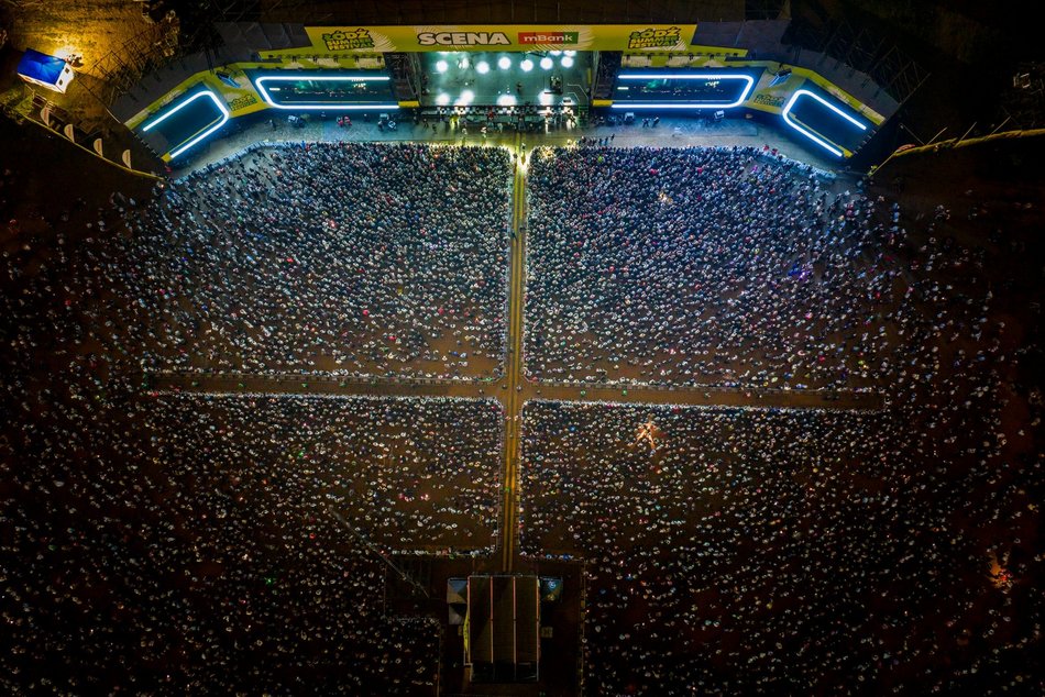 Łódź. Rekord Łódź Summer Festival 2025. Prawie 500 tys. łodzian i turystów na Łódzkich Błoniach!