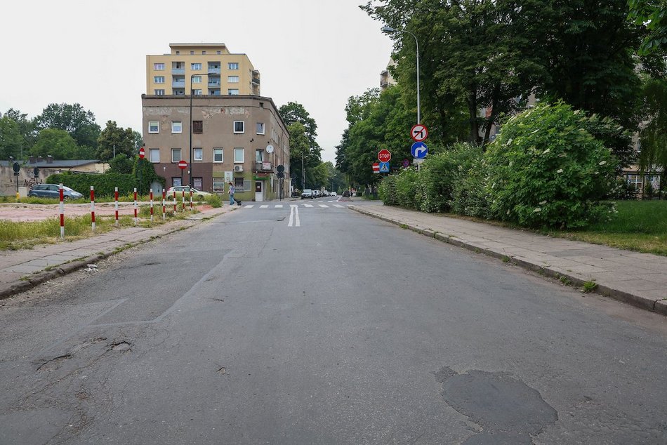 Łódź. Remont ul. Młynarskiej w Łodzi