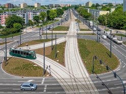 Tramwaj testowy MPK Łódź na Śmigłego-Rydza