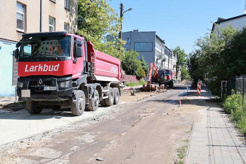 Łódź. Remonty dróg na Górnej. Zrealizowane inwestycje i wielkie plany