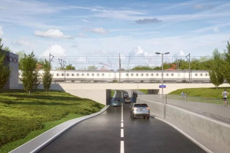 Łódź. Tunel na Hetmańskiej