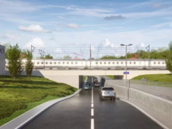 Łódź. Tunel na Hetmańskiej