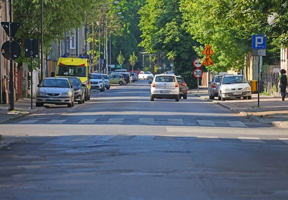 Łódź. Ulica Wysoka