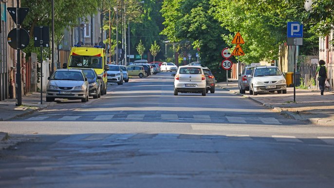Łódź. Ulica Wysoka