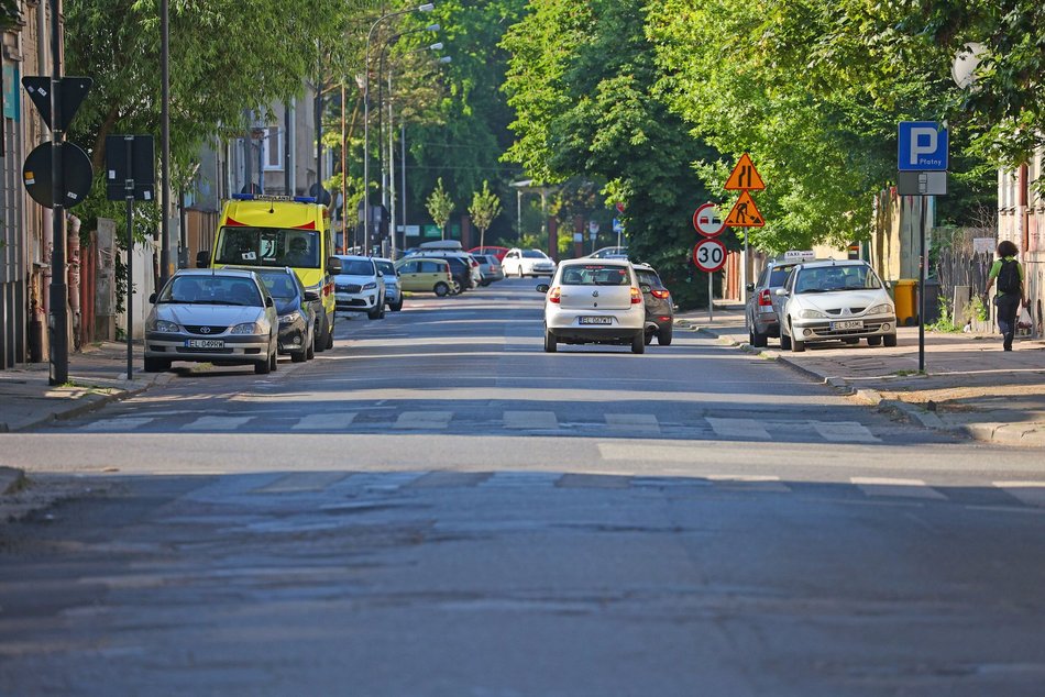 Łódź. Ulica Wysoka