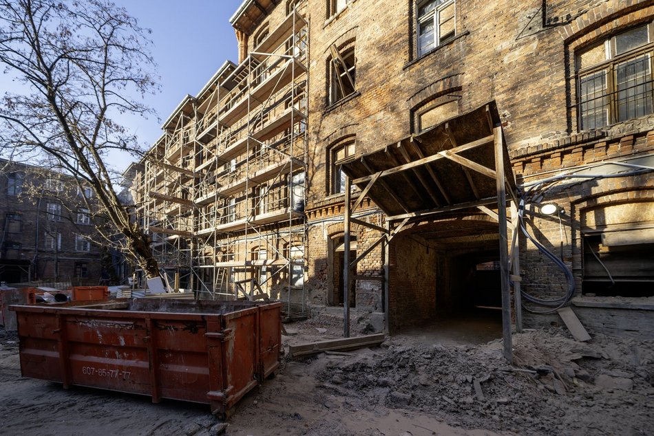 Remont famuł przy Ogrodowej 24